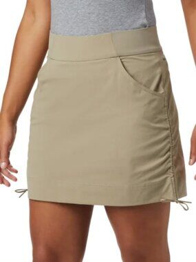 Columbia Omni Shade Women's Skort Tusk Tan Skirt Size 2XL